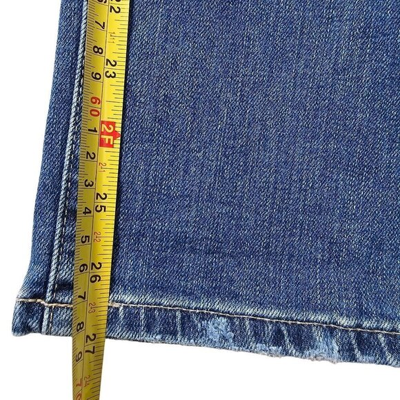 Adriano Goldschmied The Ex-Boyfriend Slim Slouchy Slim Jeans Distress Women 27R - Picture 9 of 12